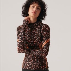 Adidas aSMC Stella McCartney TruePace Long Sleeve Print Top Sz XS NWT
